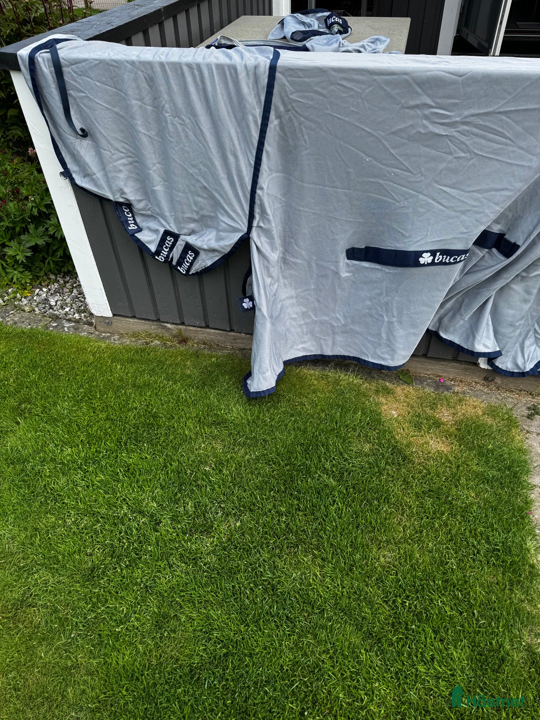 Täcken hästutrustning till salu: Bucas Flugtäcke och huva i Motala - Annons 2