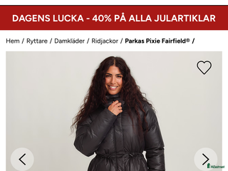 Jackor & Kavajer ryttarutrustning till salu: Helt ny vinterjacka i Gislaved - Annons 2