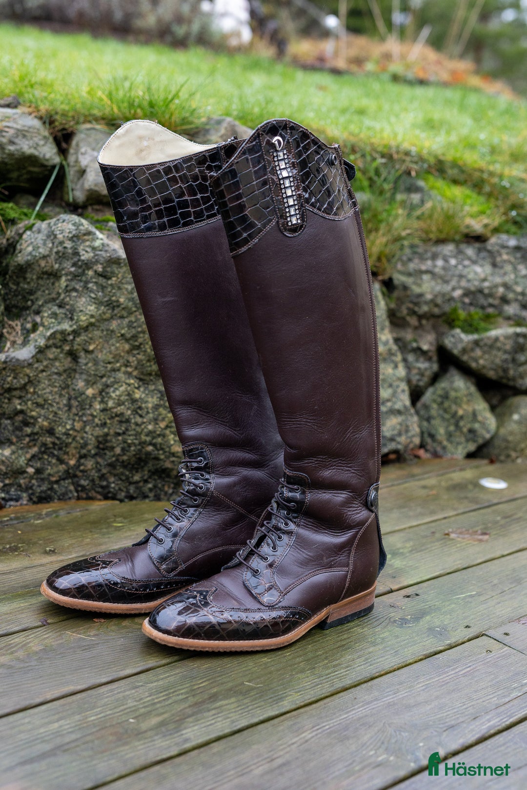 Ridstövlar ryttarutrustning till salu: Ridstövlar Derby i Kullavik - Annons 1