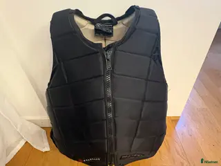 Säkerhetsvästar ryttarutrustning till salu: RaceSafe säkerhet Svart - Annons 4