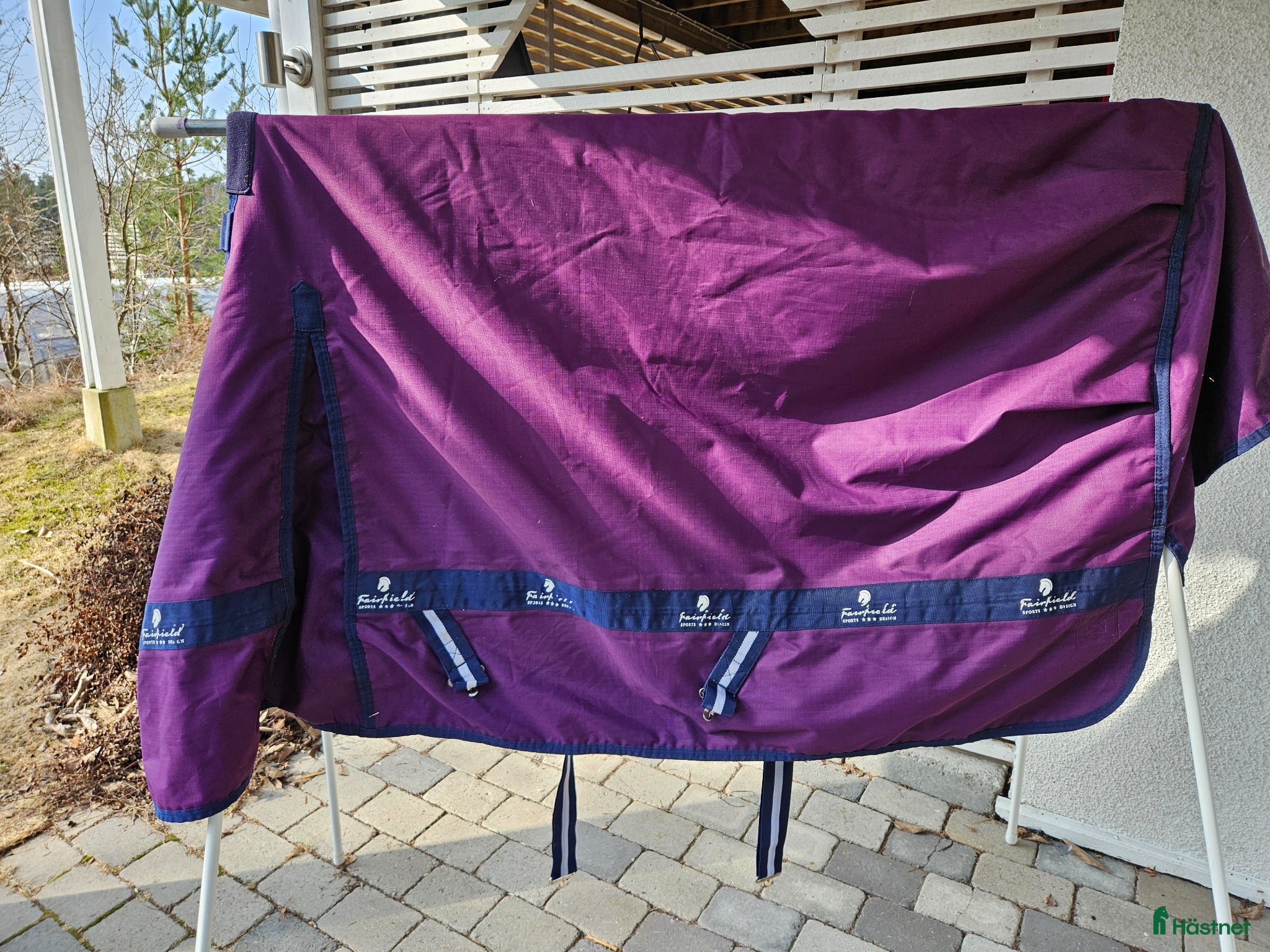 Täcken hästutrustning 200 gr inkl halstäcke Vacker färg - Annons 9