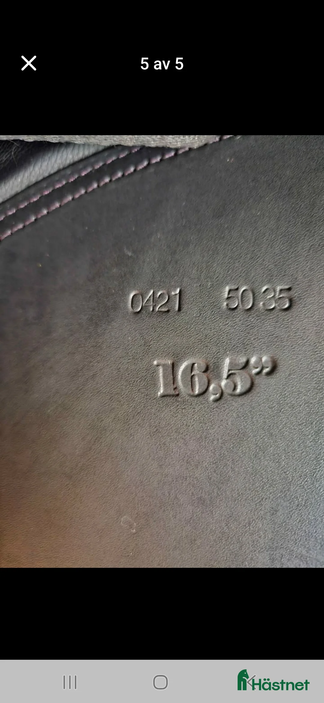 Sadlar hästutrustning till salu: Santa cruz ariel dressyrsadel i Trekanten - Annons 5