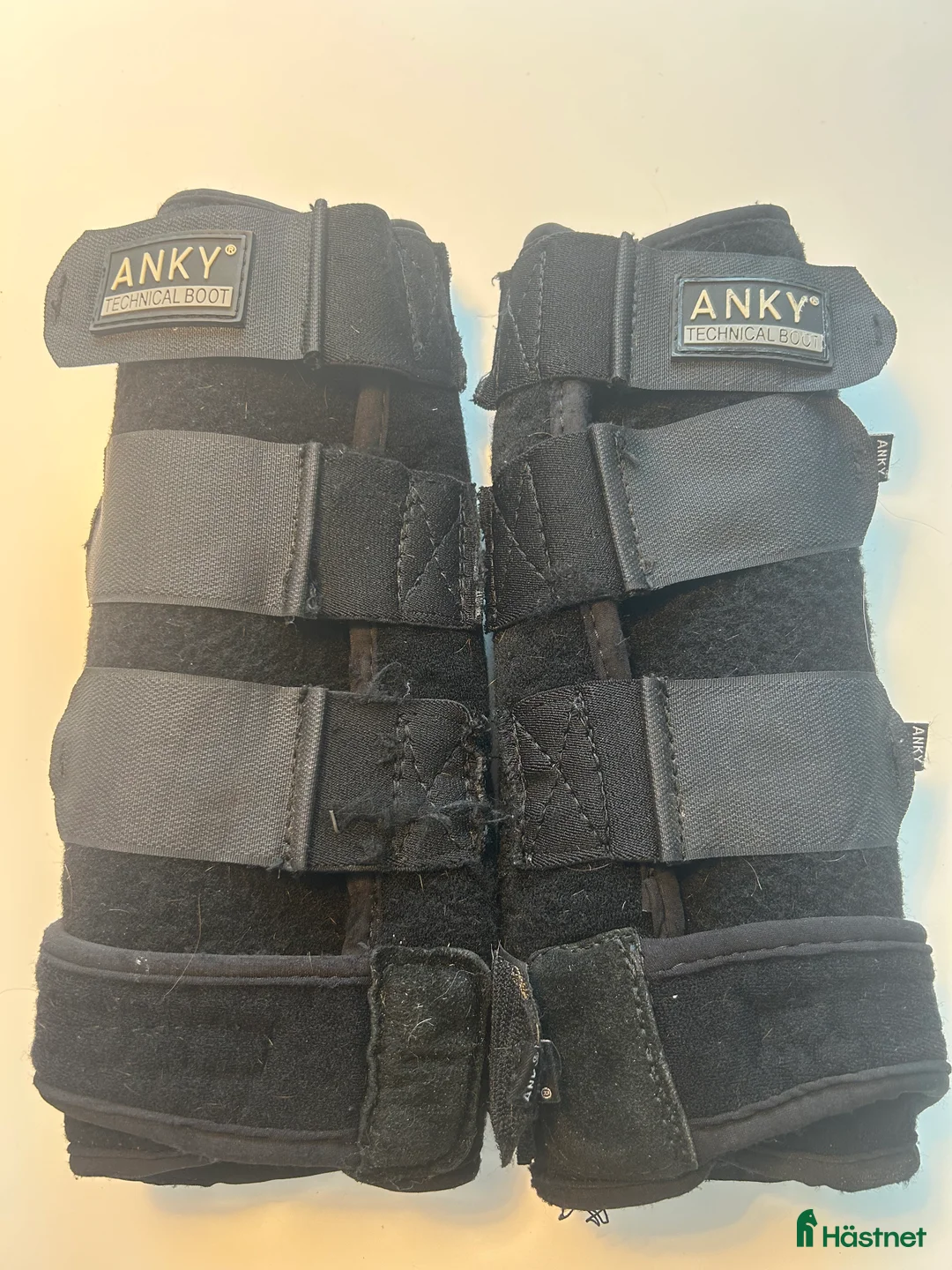 Benskydd hästutrustning till salu: Dressyrbenskydd Anki Svart neopren Fram & bak  i Växjö - Annons 3