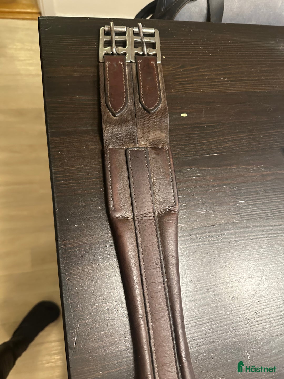 Sadeltillbehör hästutrustning till salu: Brun sadelgjord 110 cm i Borlänge - Annons 3