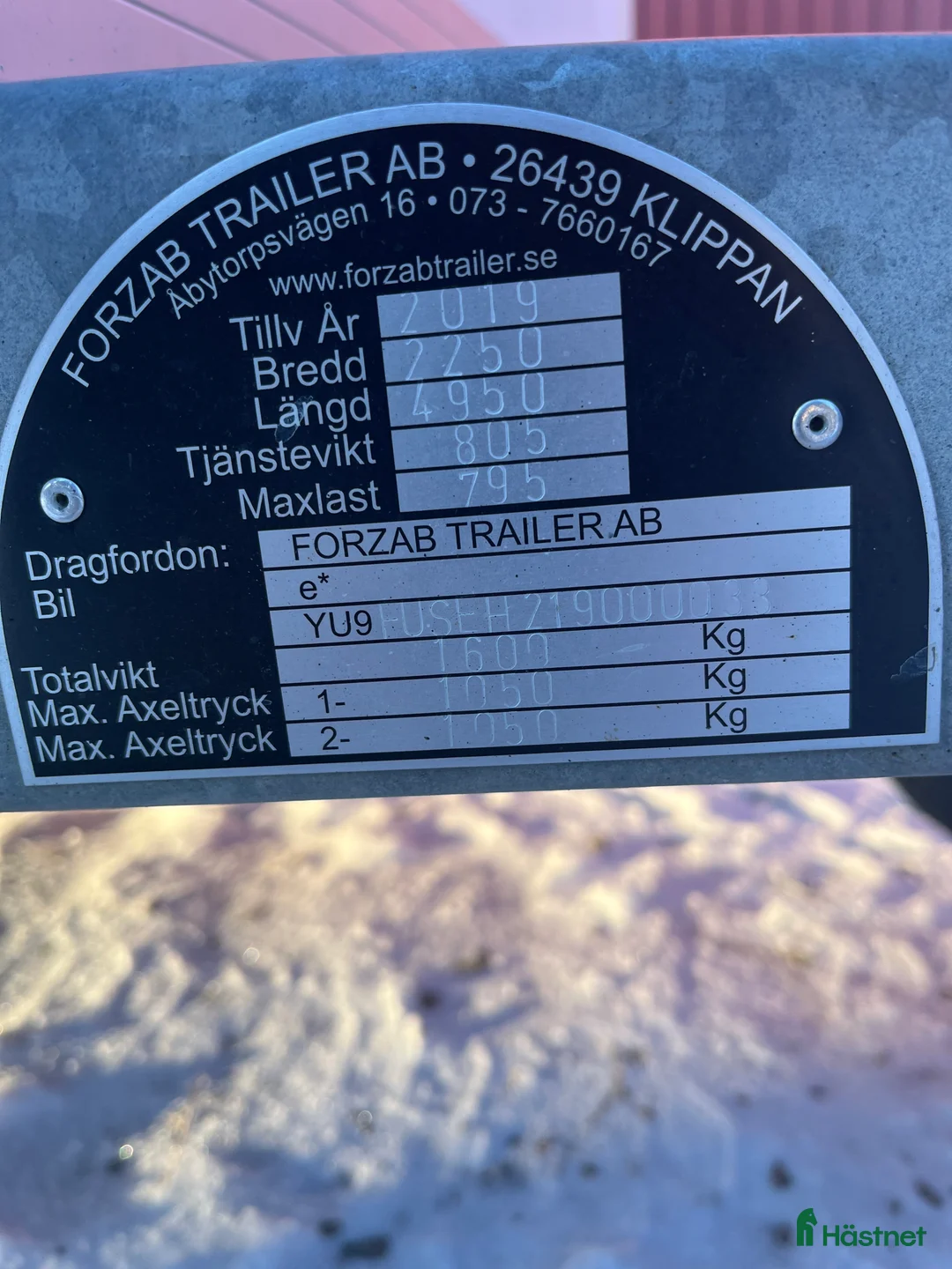 Hästtransporter  fordon & transport till salu: Forzab Futuro SEH20 2019 i Ingelstad - Annons 13