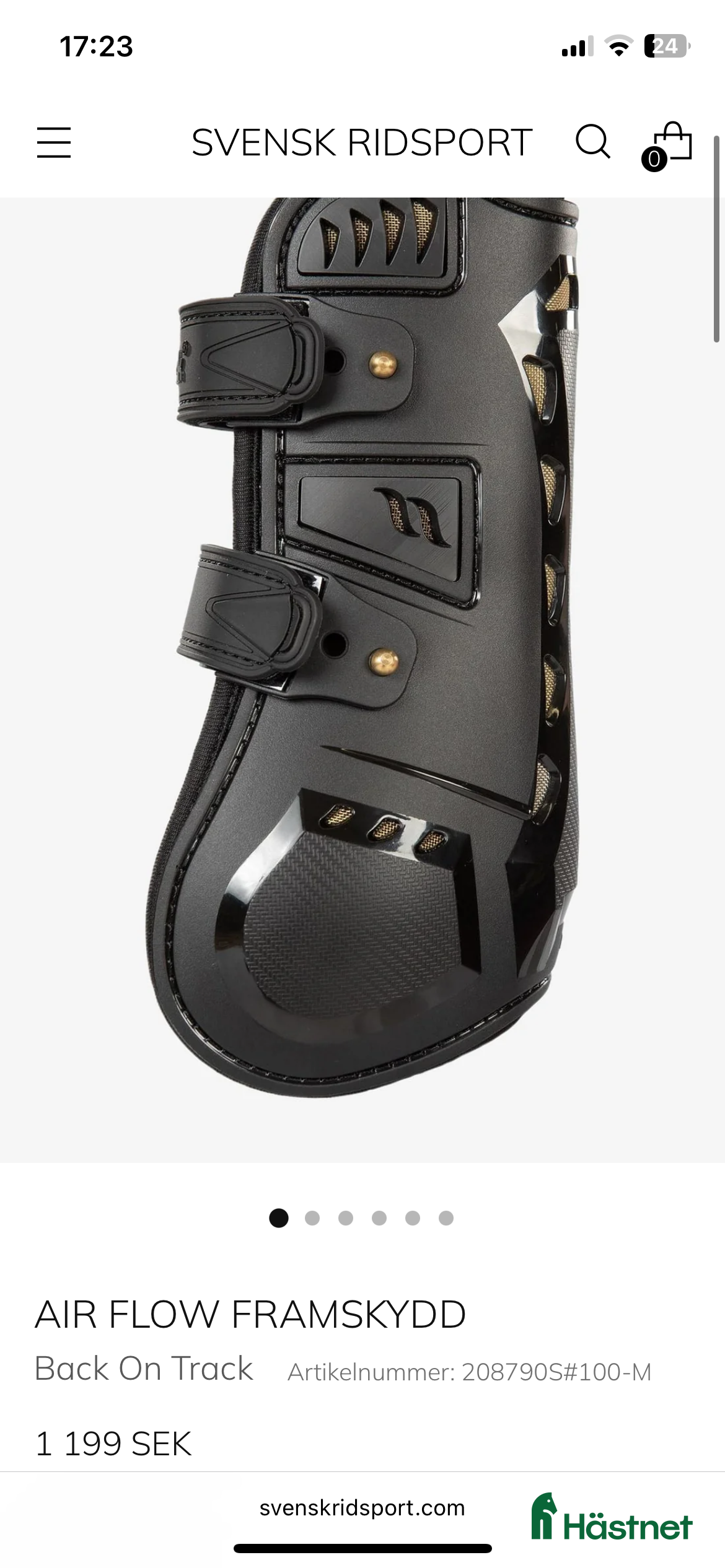 Benskydd hästutrustning till salu: Back on track benskydd  - Annons 3