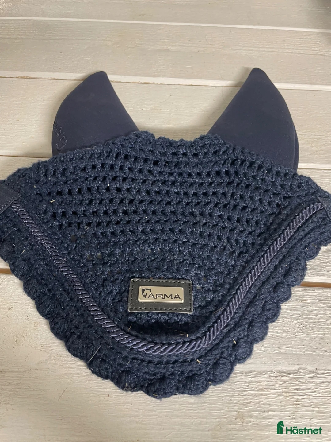 Övrig Hästutrustning hästutrustning till salu: Blå huva - Annons 1