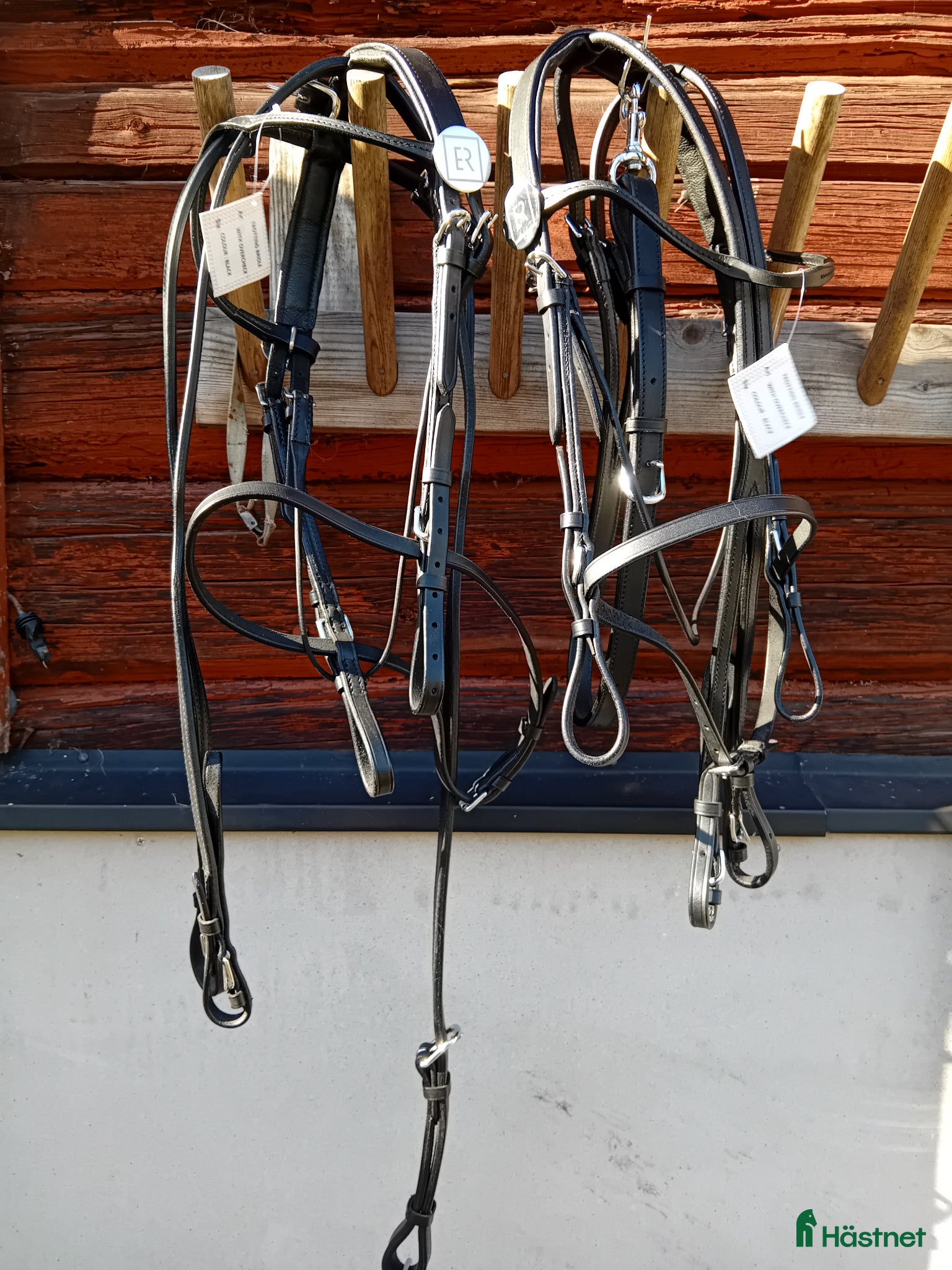 Övrig Travutrustning trav till salu: 2 st NYA Eddie racing huvudlag  - Annons 1