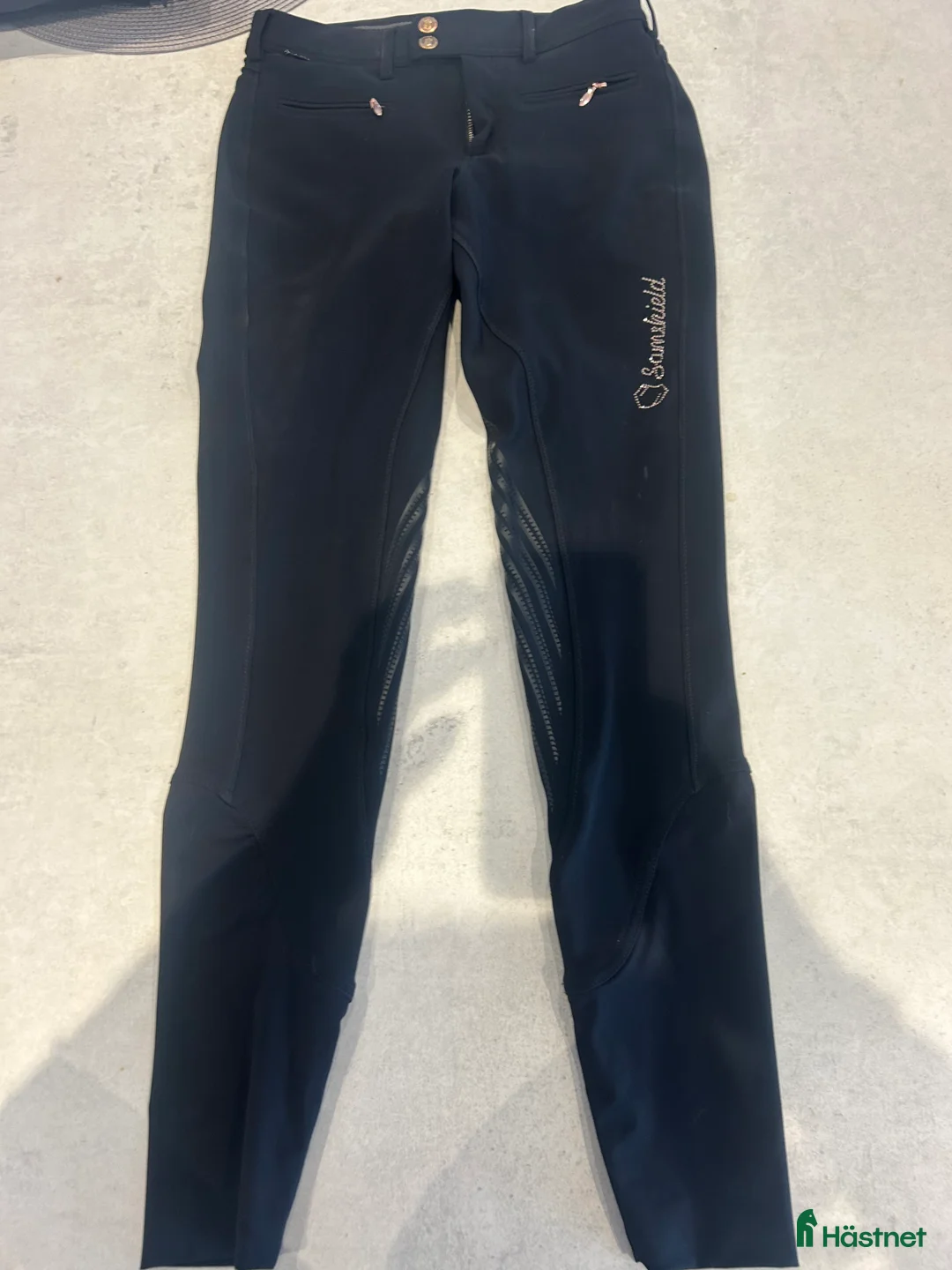 Ridbyxor ryttarutrustning till salu: Samshield ridbyxa i Kalmar - Annons 1