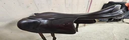 Sadlar hästutrustning till salu: Mörkbrun underbar sadel i Kåge - Annons 1