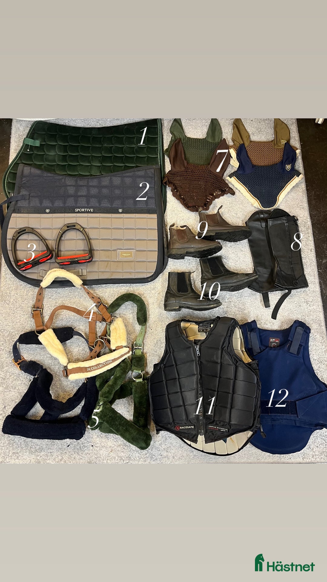 Övrig Ryttarutrustning ryttarutrustning till salu: Säljer blandade ridgrejer! i Hägersten - Annons 1