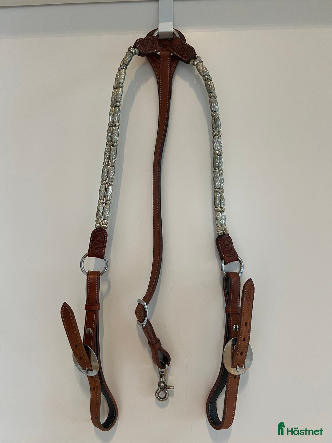 Övrig Hästutrustning hästutrustning till salu: Western show brösta och romaltyglar med silver i Halmstad - Annons 1