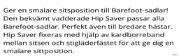 Sadlar hästutrustning till salu: Barefoot London  - Annons 11