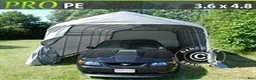 Övrigt fordon & transport till salu: Garagetält PRO 3,6 x 4,8 x 2,7 PE Grå Nu 6027:- - Annons 1