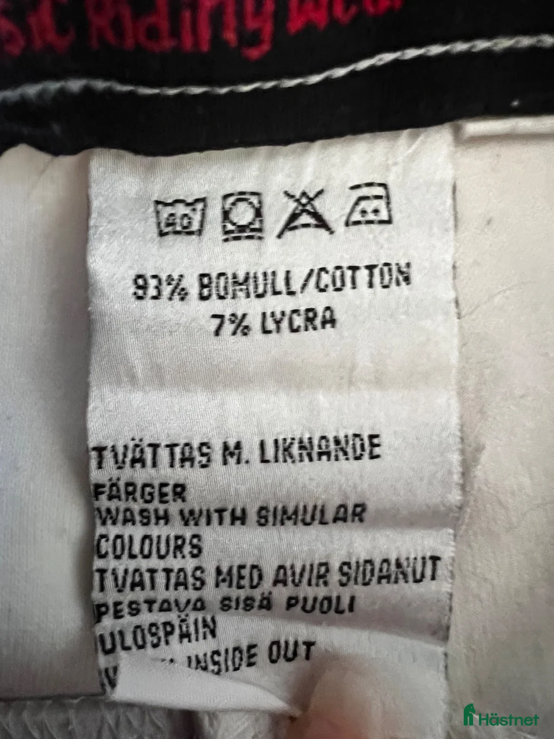 Ridbyxor ryttarutrustning till salu: Tävlingsbyxor - Annons 3
