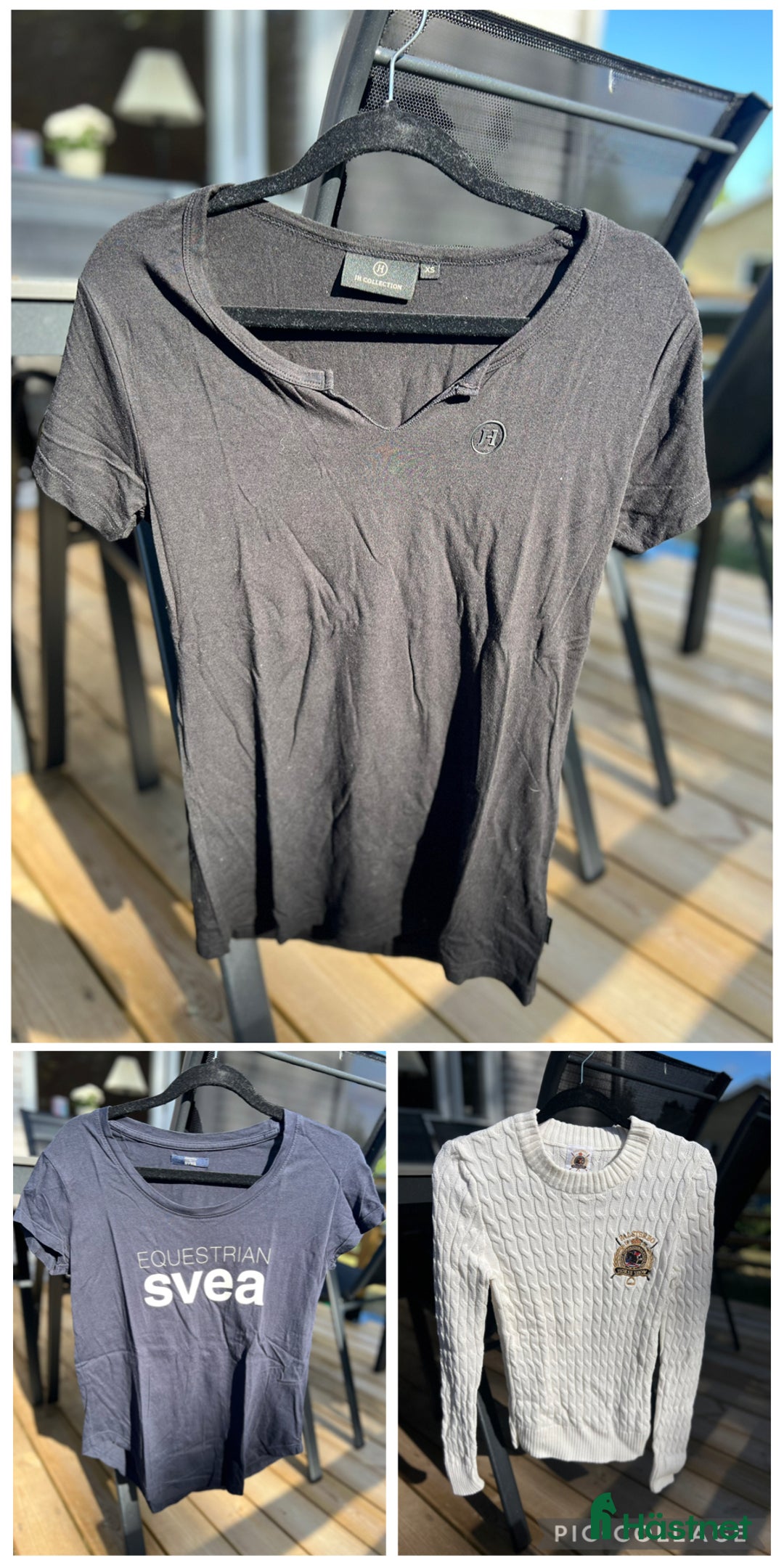 Övrigt Ridkläder ryttarutrustning till salu: Diverse ridtröjor - Annons 1