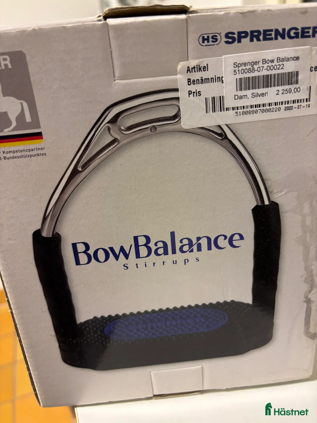Stigbyglar hästutrustning till salu: Sprenger Bow Balance Stigbyglar - Annons 3