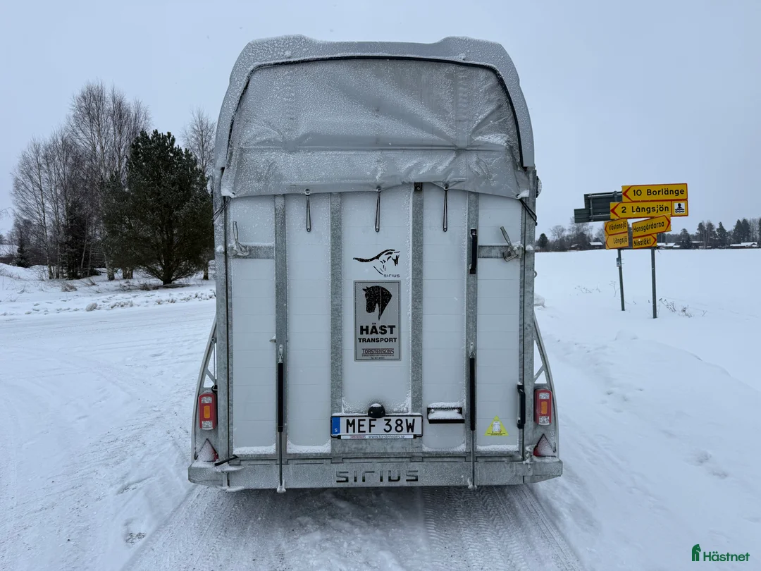 Hästtransporter  fordon & transport till salu: Sirius S77 Vision -25 i Borlänge - Annons 5
