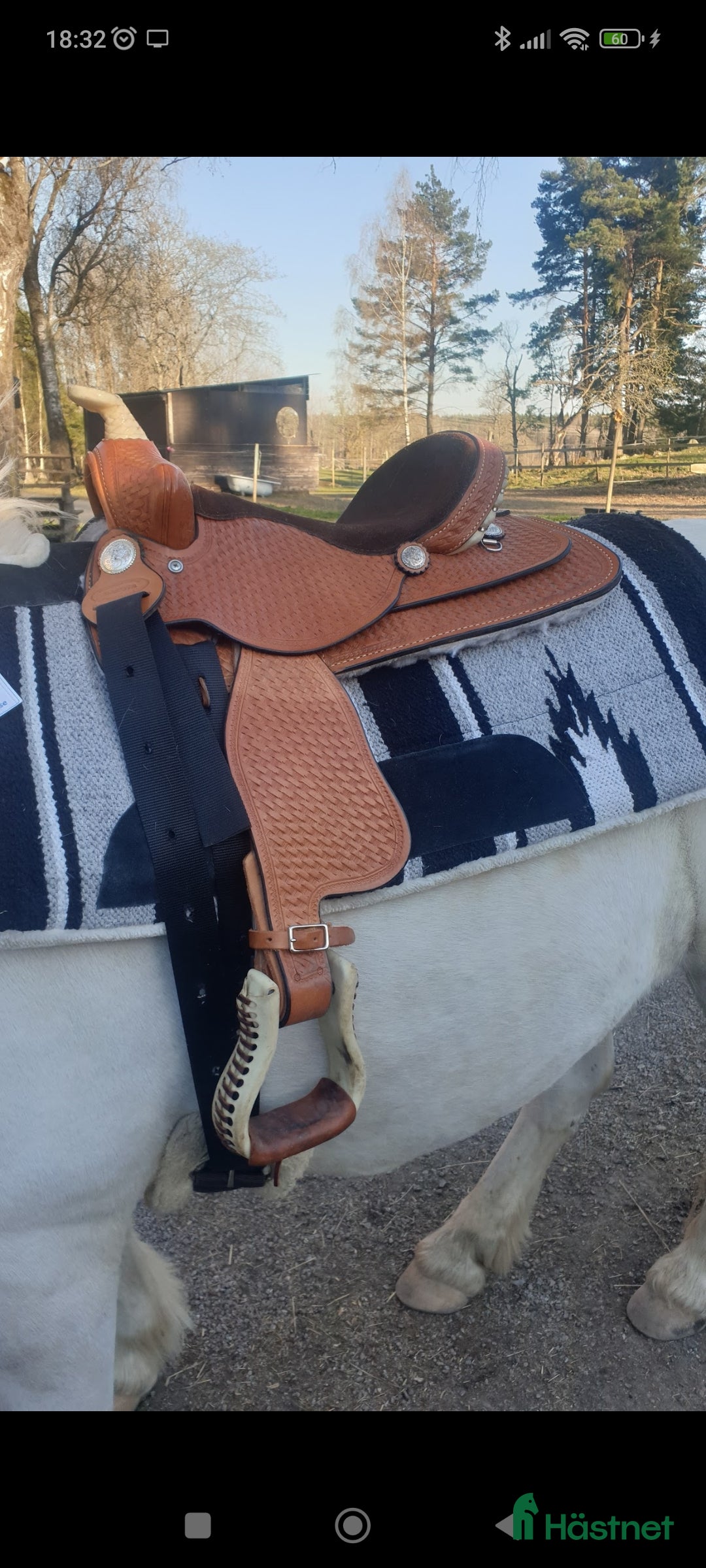 Sadlar hästutrustning till salu: Dakota westernsadel ponny/junior  i Brottby - Annons 1