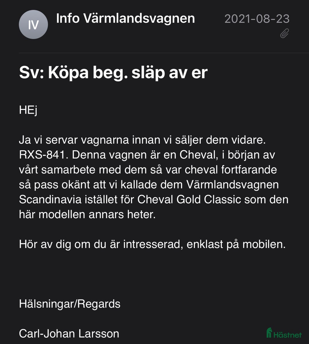 Hästtransporter  fordon & transport till salu: Renoveringsobjekt i Kolsva - Annons 2