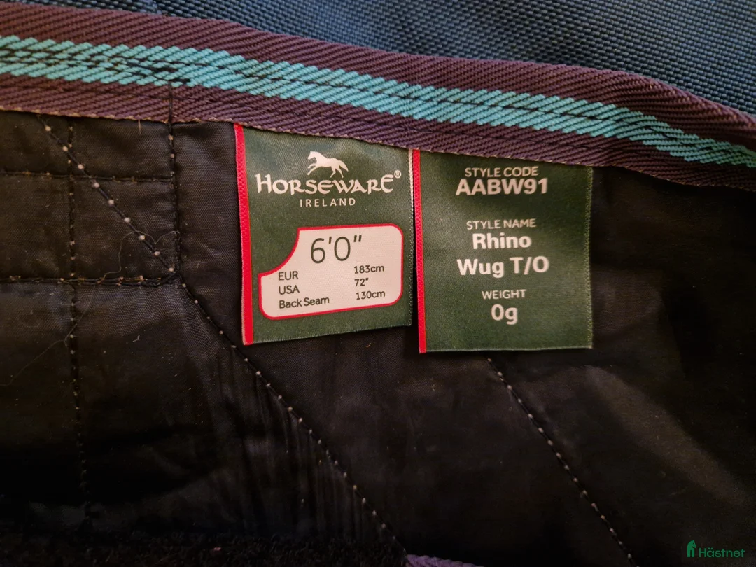 Täcken hästutrustning till salu: Rhino wug 0g & 100g strl. 130 - Annons 2