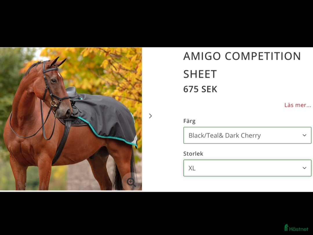 Täcken hästutrustning till salu: Horseware ridtäcke i Lund - Annons 1