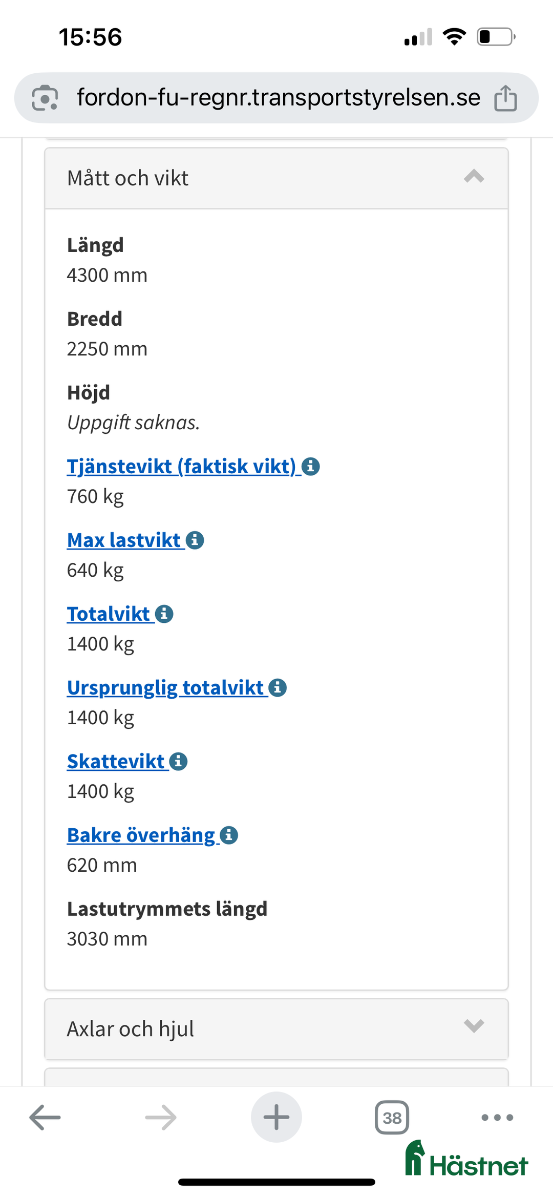 Hästtransporter  fordon & transport till salu: Boj Bravo 216EH 2007 i Värnamo - Annons 6