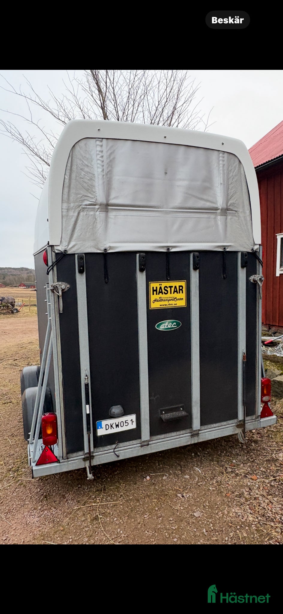 Hästtransporter  fordon & transport till salu: Hästsläp ATEC  - Annons 4