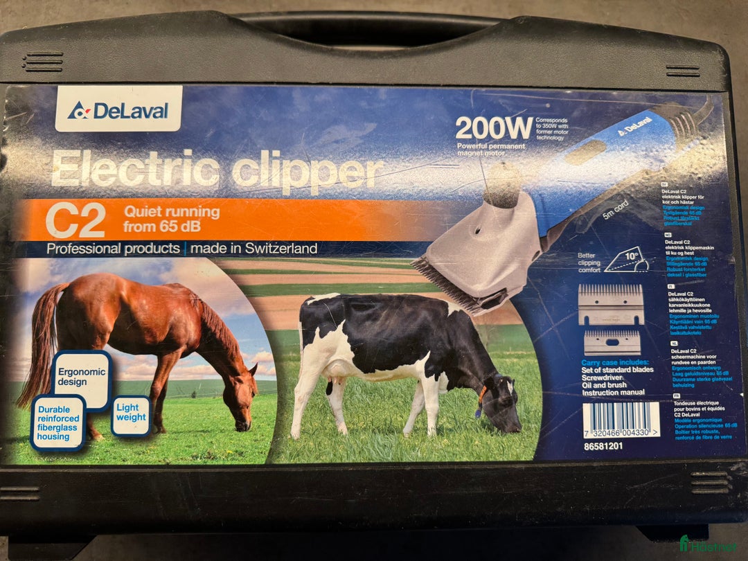 Övrig utrustning övrig utrustning till salu: Klippmaskin Delaval i Älvsjö - Annons 1