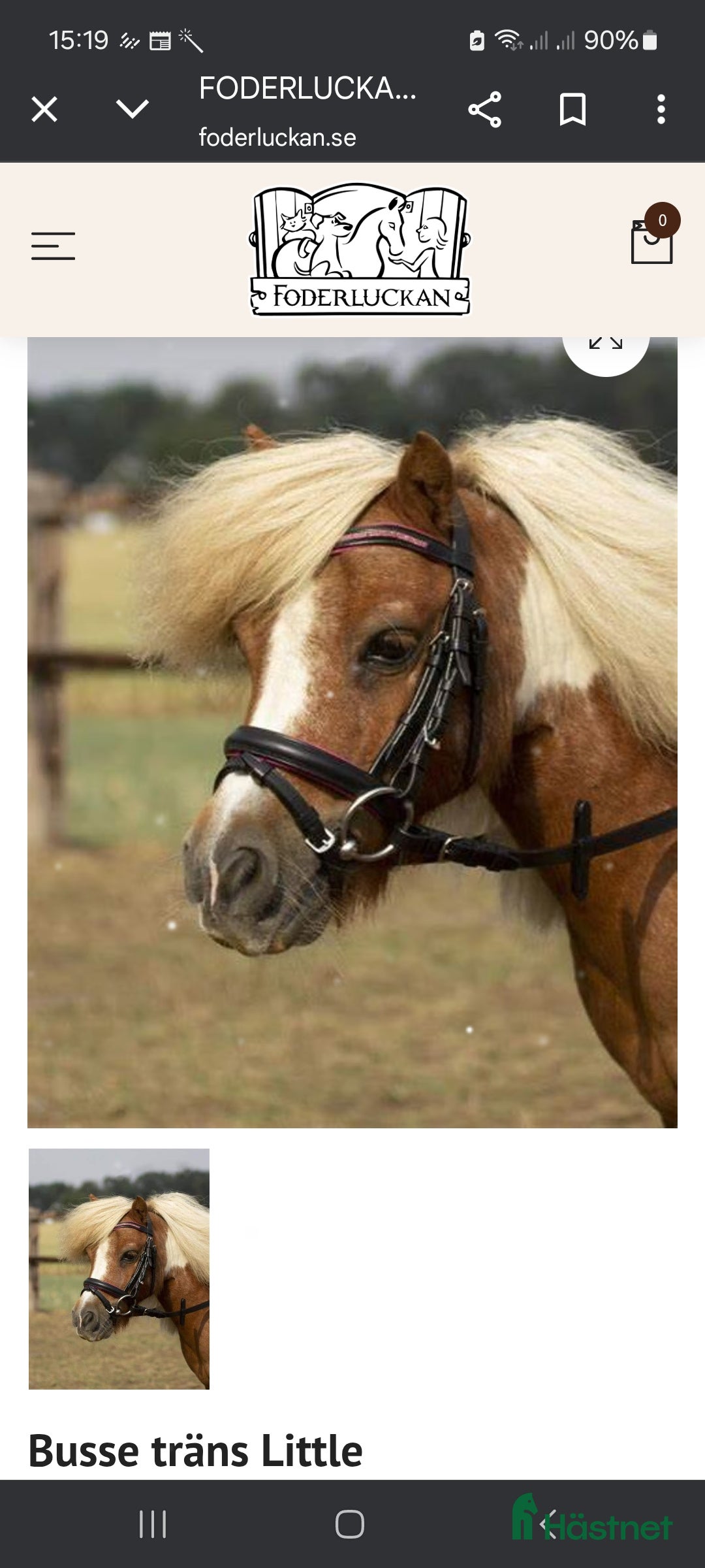 Träns hästutrustning till salu: Träns till minishettis  i Lilla Edet - Annons 3