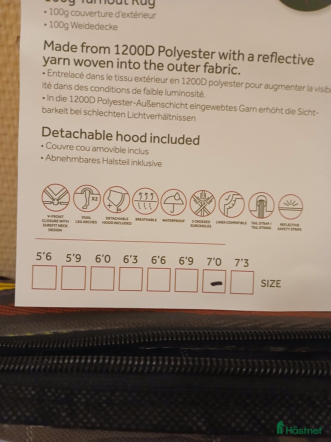 Täcken hästutrustning till salu: 🌸 Helt Oanvänt Täcke 🌸 i Strömstad - Annons 2