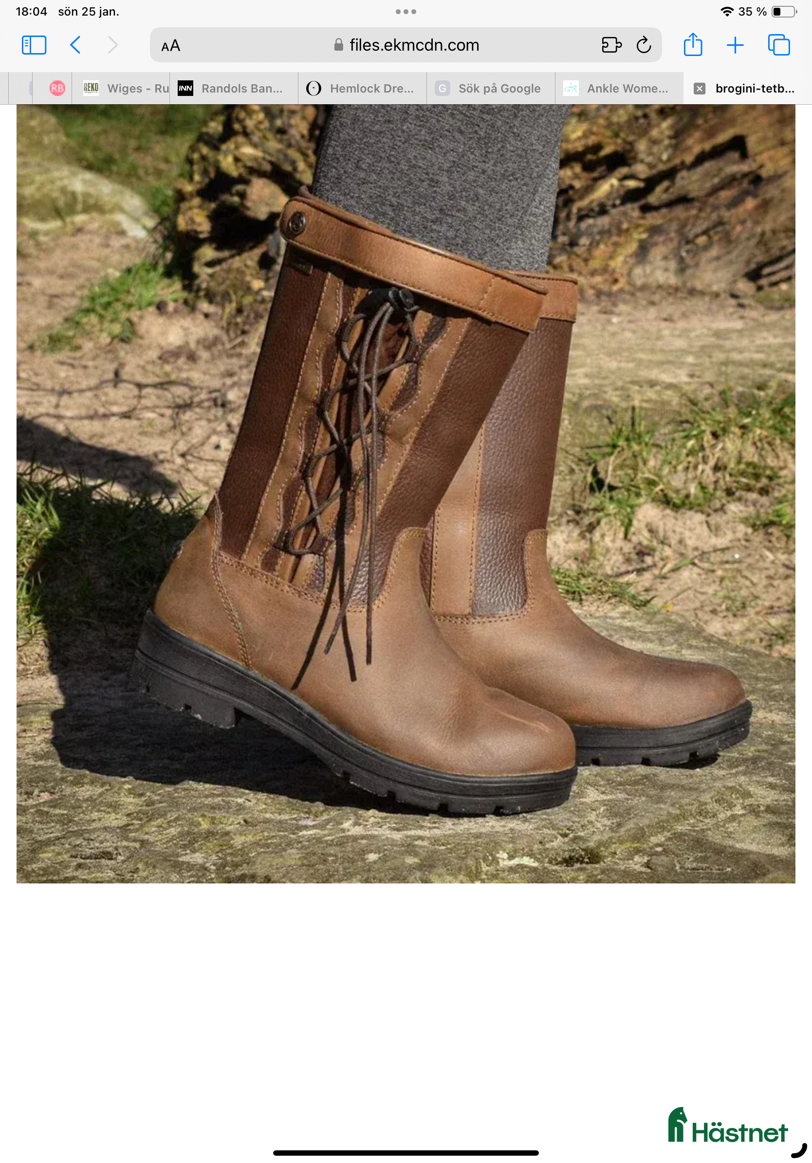 Ridstövlar ryttarutrustning till salu: Brogini ridstövlar  i Jönköping - Annons 2