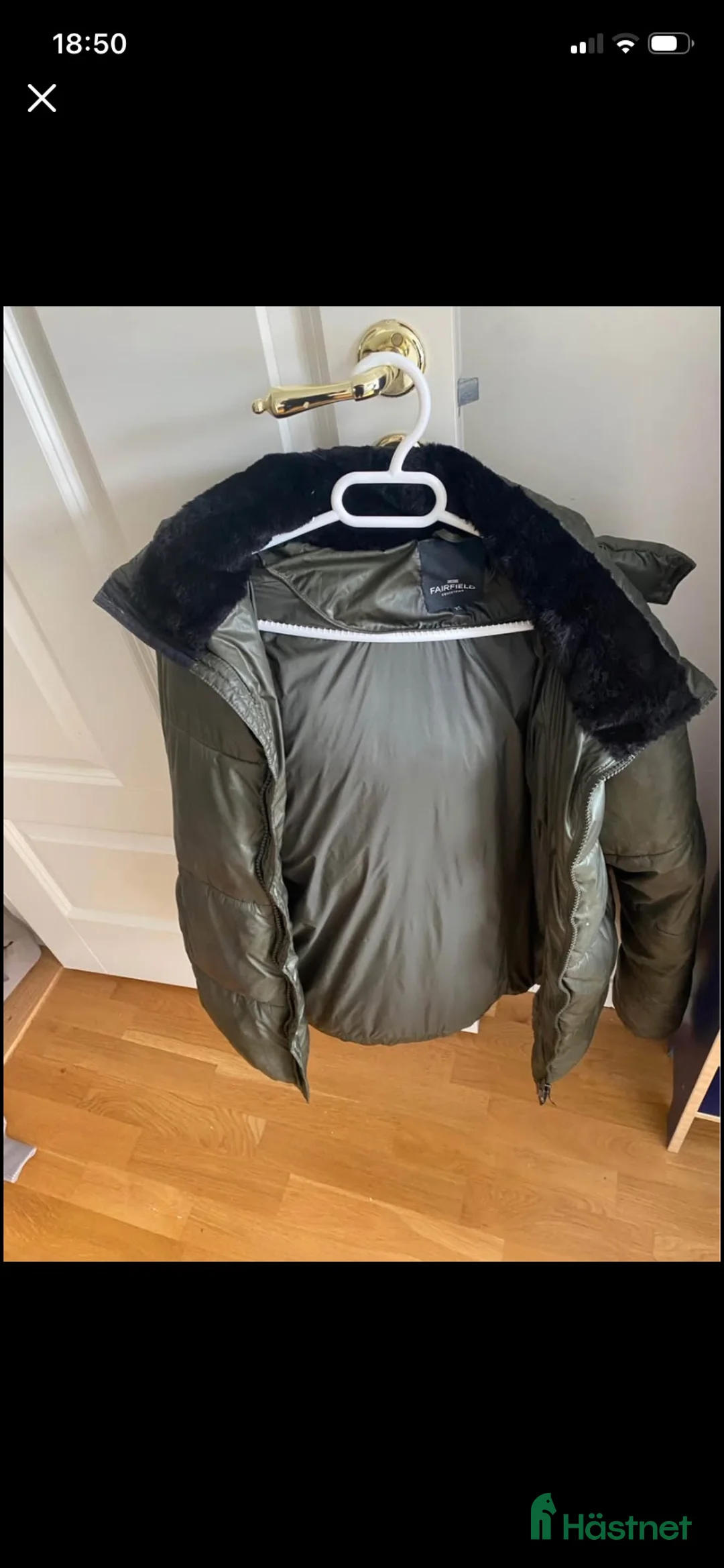 Jackor & Kavajer ryttarutrustning till salu: Puffer jacka Fairfield nyskick - Annons 4