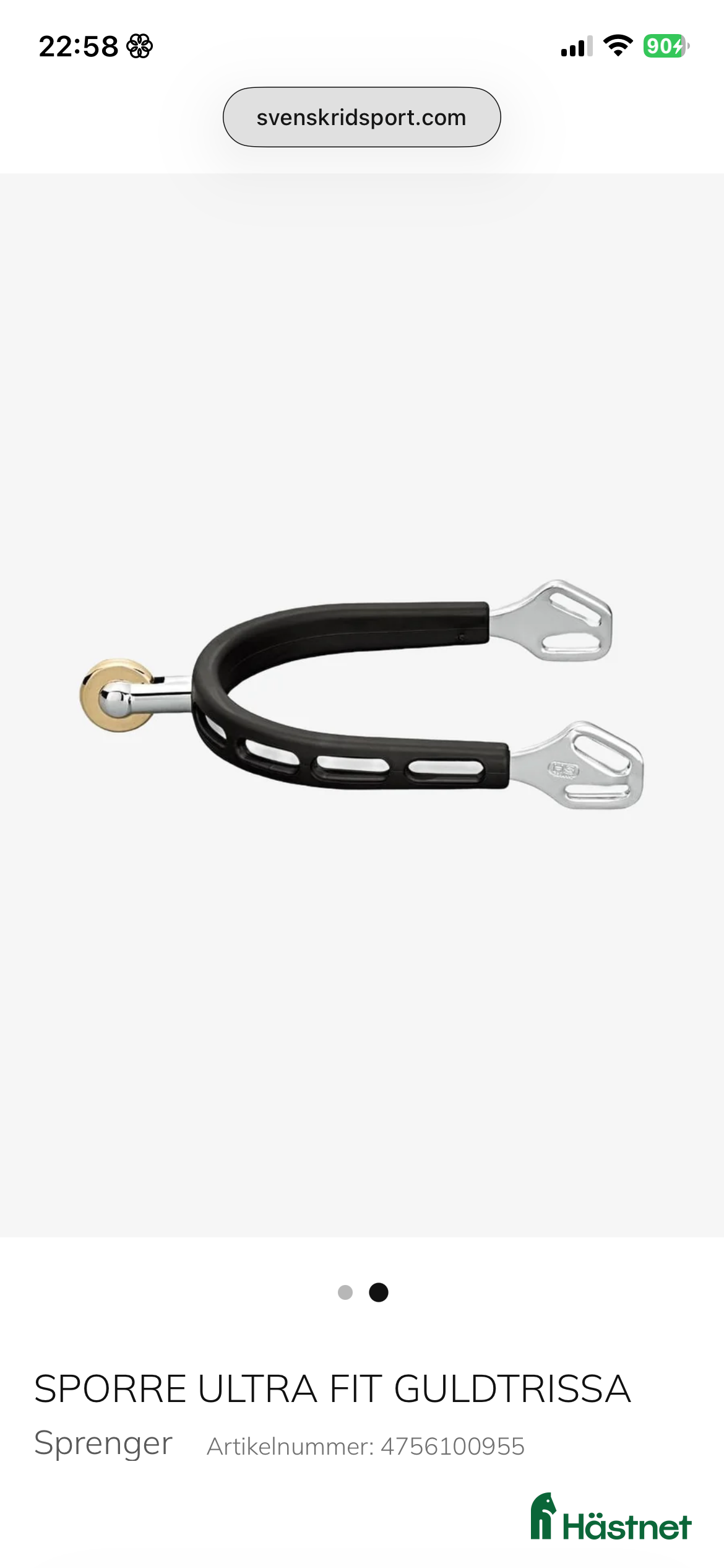 Övrig Ryttarutrustning ryttarutrustning till salu: Sporrar - Annons 8