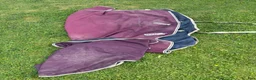 Täcken hästutrustning till salu: Amigo regntäcke säljes 0 g stl 155 i Uppsala - Annons 1