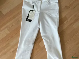 Ridbyxor ryttarutrustning till salu: Vita equilineridbyxor i Tidaholm - Annons 18