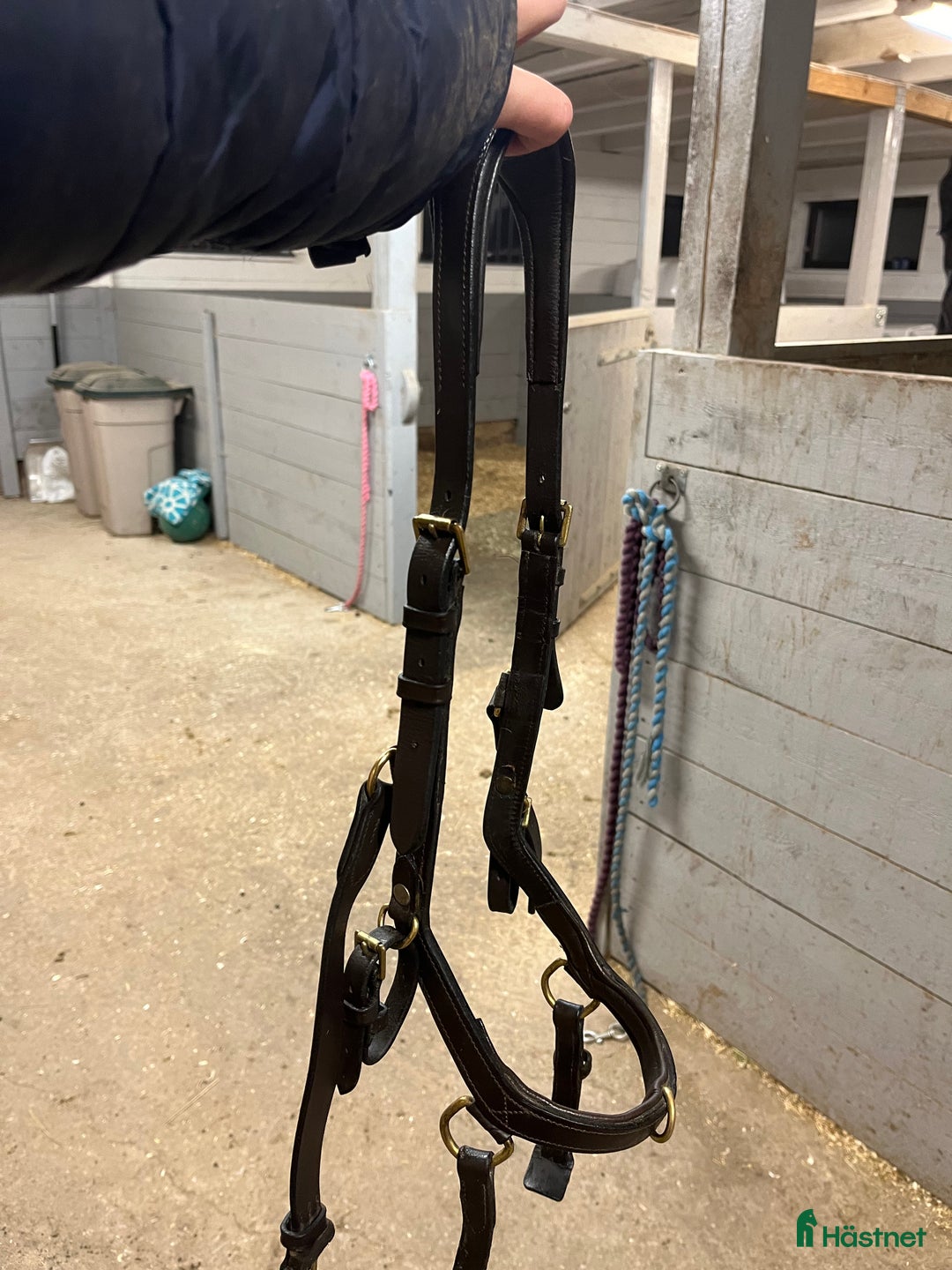 Träns hästutrustning till salu: Brunt miclemträns i Landsbro - Annons 1