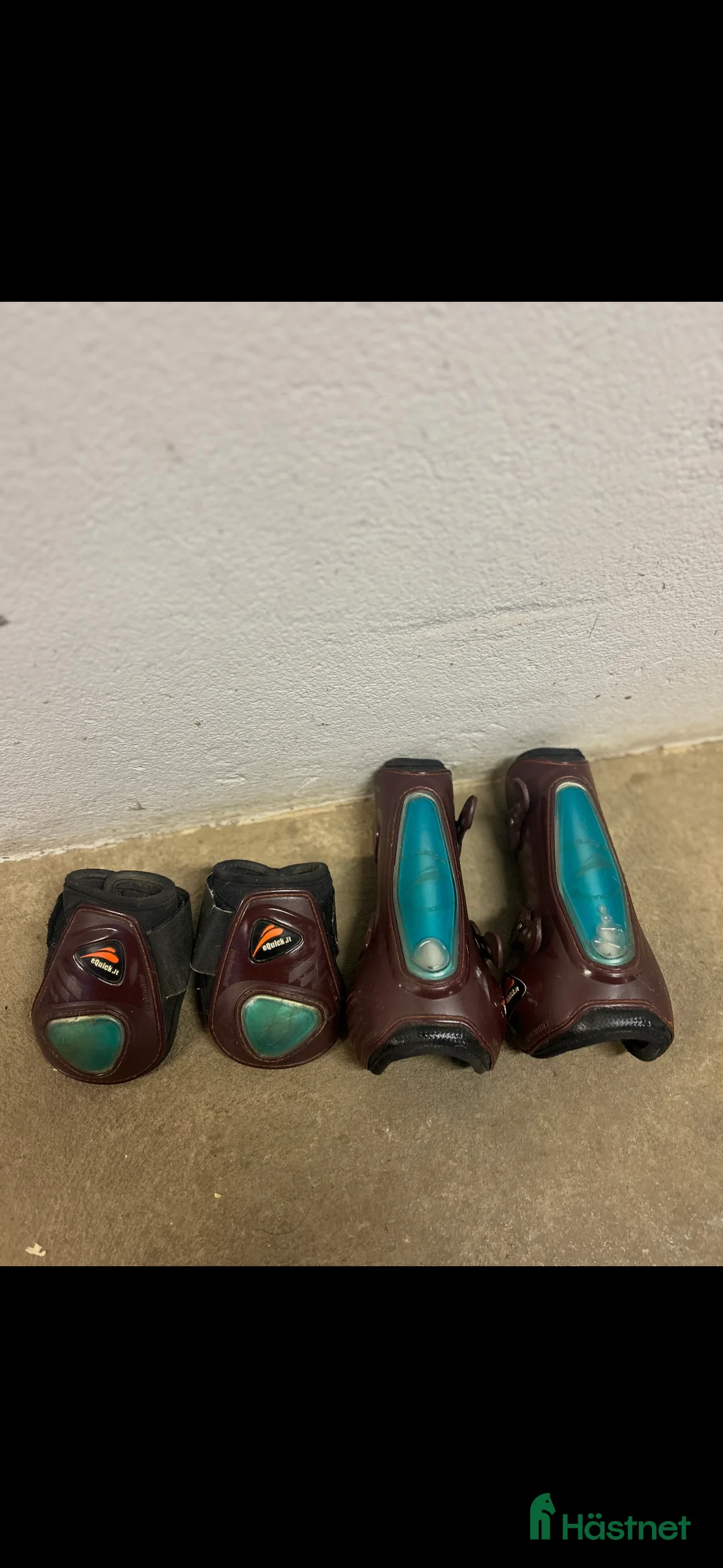 Benskydd hästutrustning till salu: EQuick benskydd⭐️ i Bjärred - Annons 1