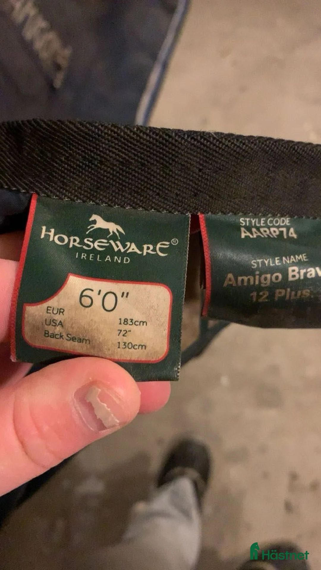 Täcken hästutrustning till salu: Amigo utetäcke i Håbo - Annons 3