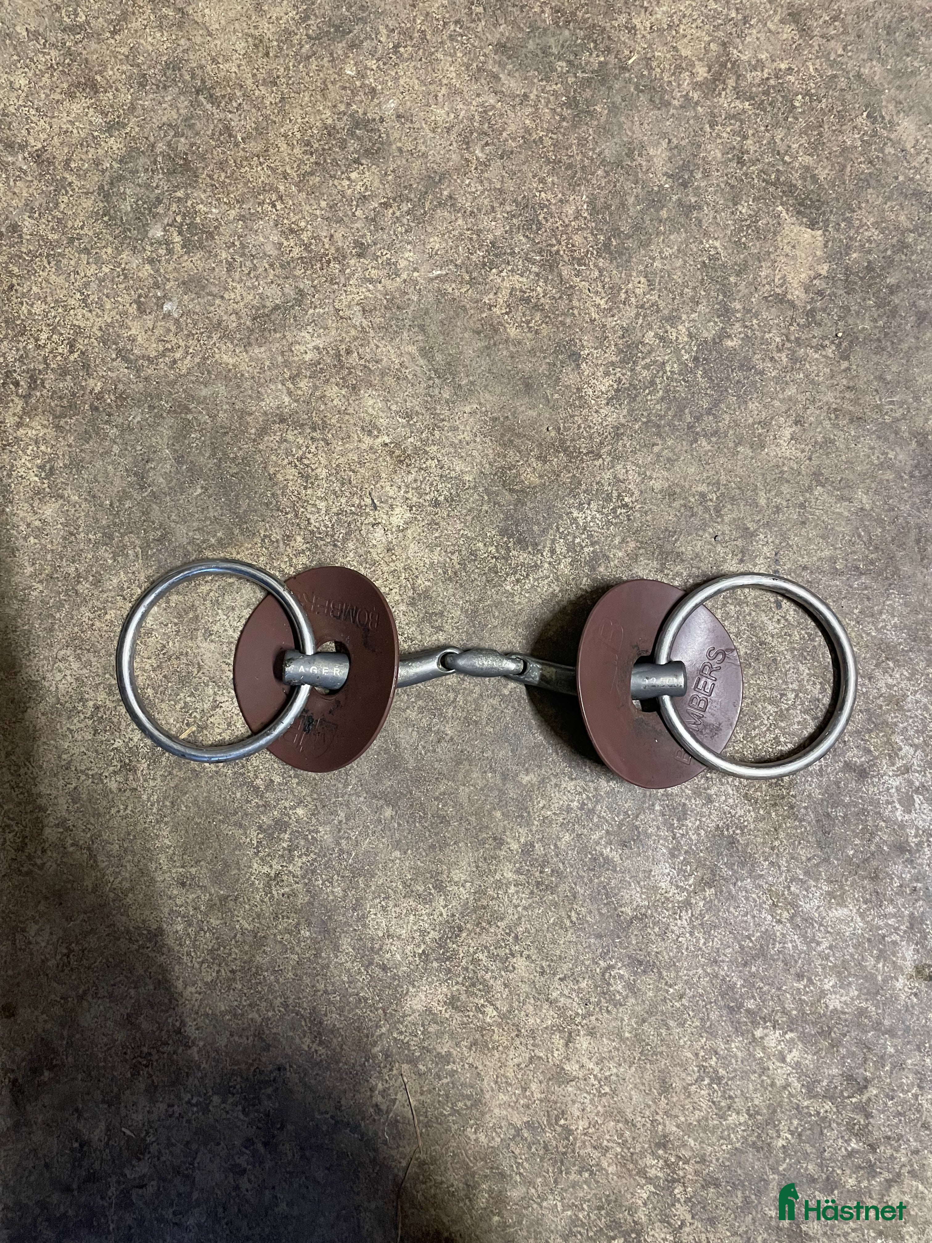 Bett hästutrustning Fager bett med bombers bettskivor  - Annons 12