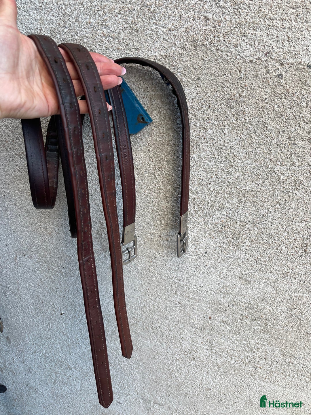 Sadeltillbehör hästutrustning till salu: Stigläder Prestige, Lippo bruna 135cm i Hässleholm - Bild 3