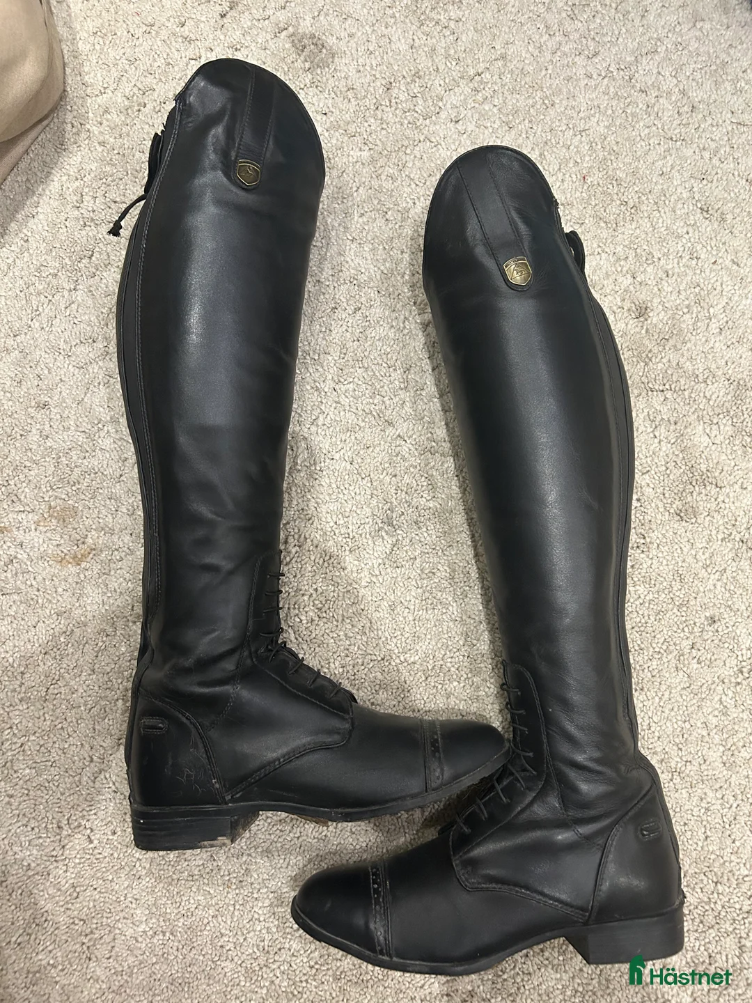 Ridstövlar ryttarutrustning till salu: Mountain horse ridstövlar stl 39 i Enhörna - Annons 1