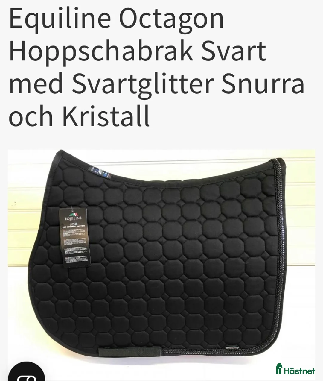 Schabrak & Vojlockar hästutrustning till salu: Fint equiline schabrak till salu i Danderyd - Annons 1