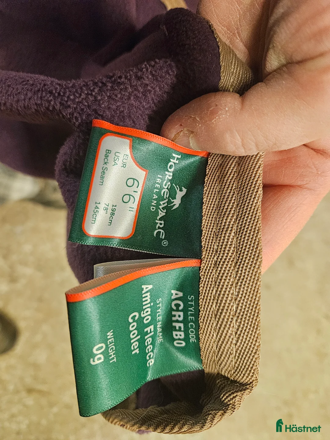 Täcken hästutrustning till salu: Amigo Fleece Cooler täcke i stl 145 i Sidensjö - Annons 6