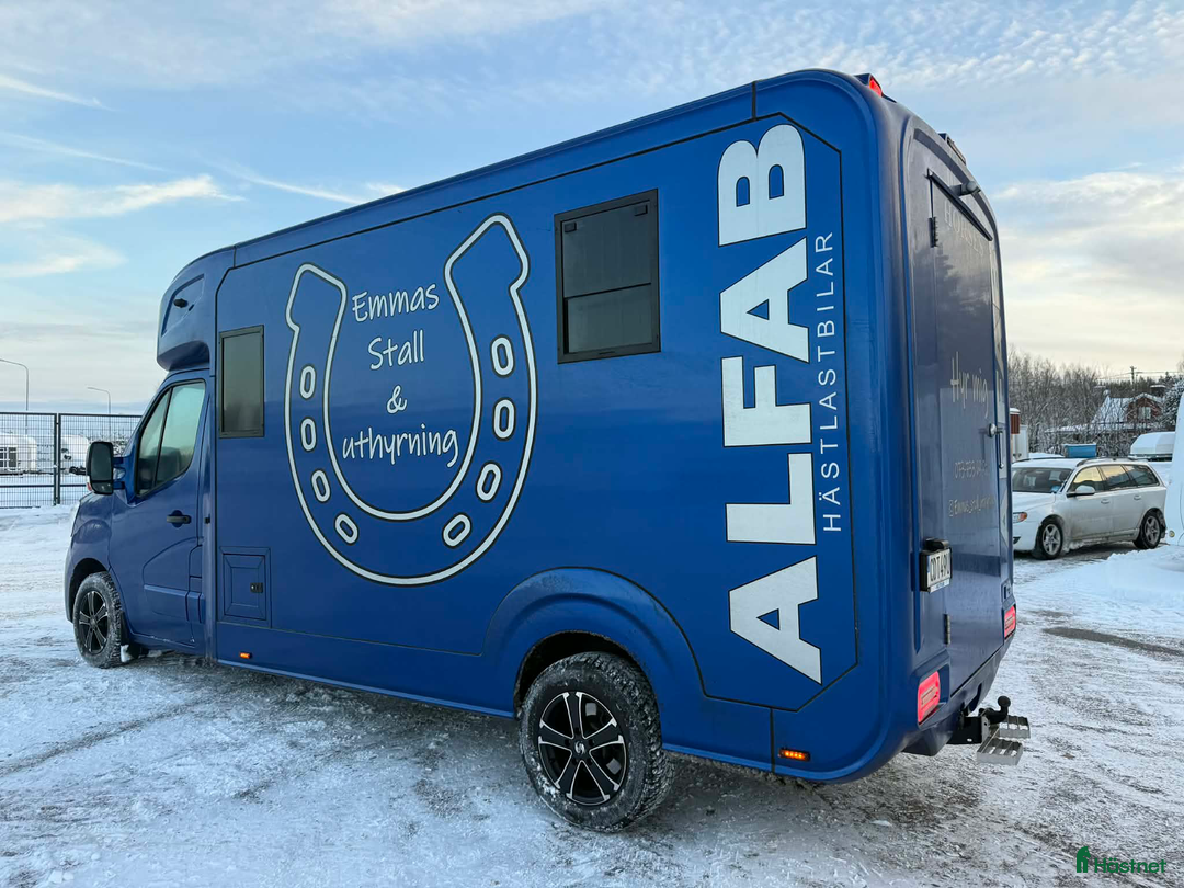 Hästlastbilar  fordon & transport till salu: ALFAB 5 SITS 2023 STUTERI AUTOMAT LÅGA MILTAL i Köping - Annons 2
