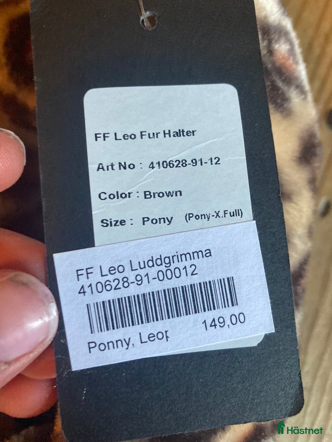 Övrig Hästutrustning hästutrustning till salu: Leopard grimma aldrig andvänd  i Töllsjö - Annons 3