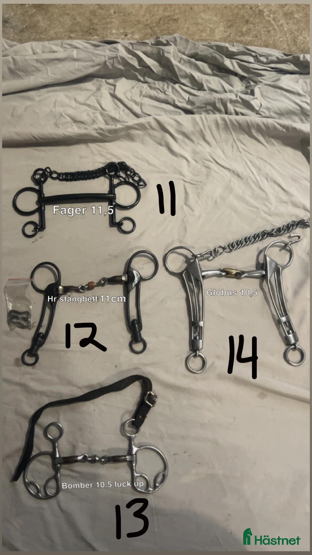 Bett hästutrustning till salu: Olika bett - Annons 2