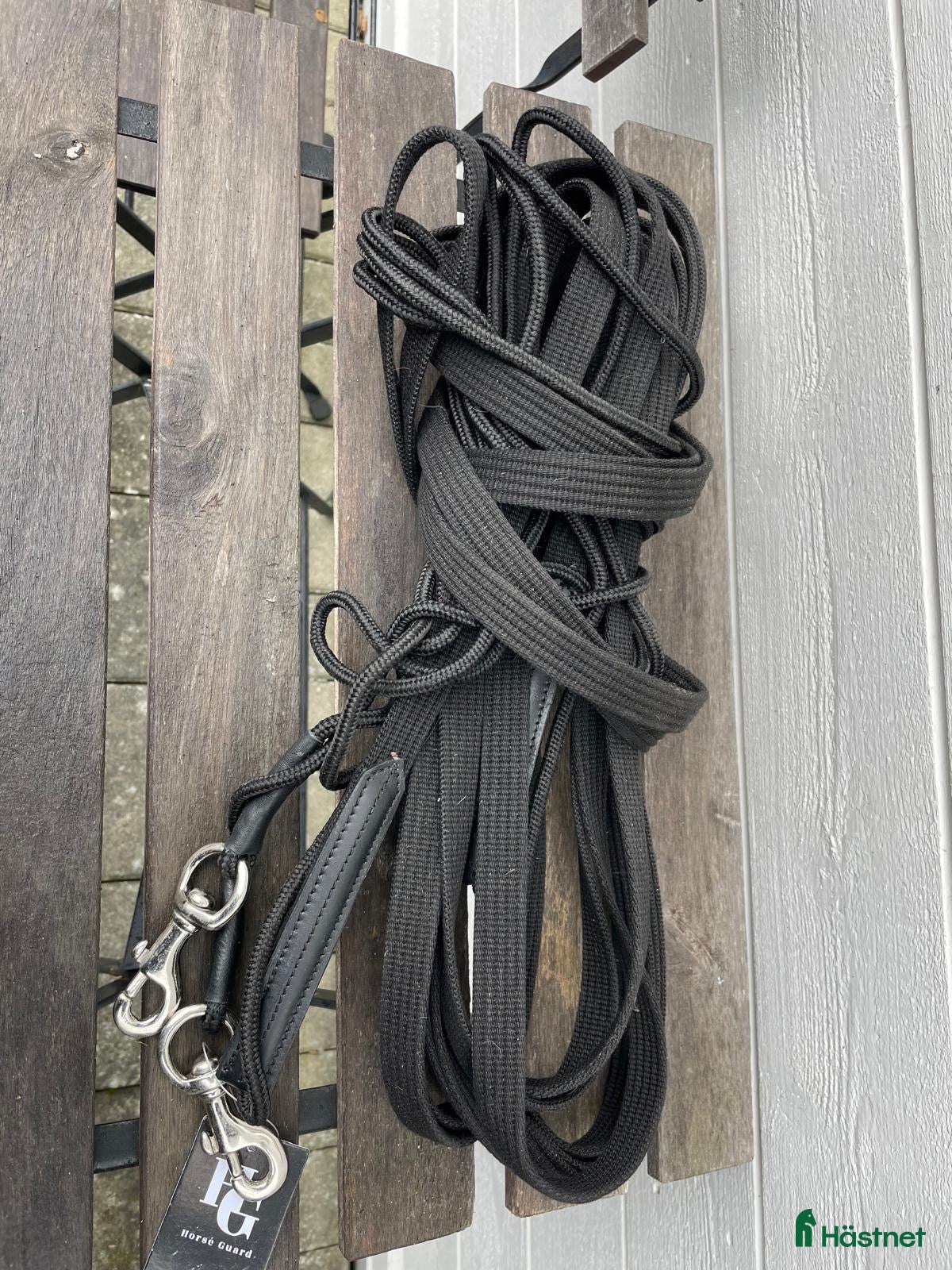 Övrig Hästutrustning hästutrustning Svarta tömmar 16 meter oanvända - Annons 3