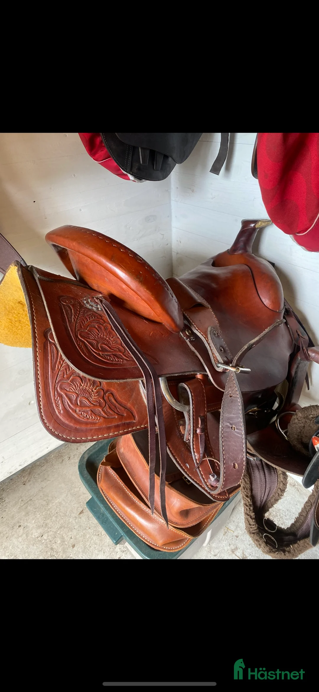 Sadlar hästutrustning till salu: Fin westernsadel i Bua - Annons 1