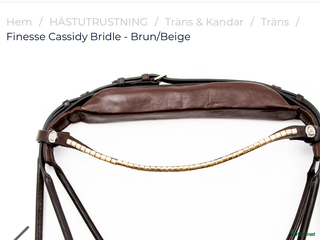 Träns hästutrustning till salu: Super flott träns i Vinslöv - Annons 3